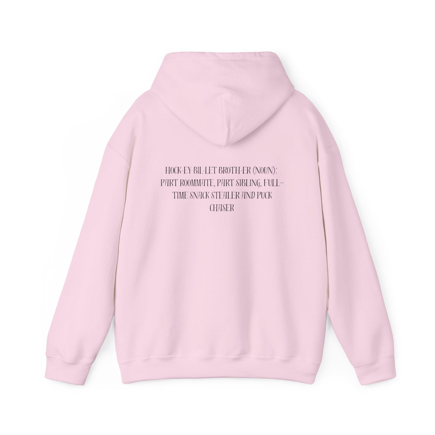 Hoodie - 'BILLET BRO.' with Sibling Definition for Comfort and Style