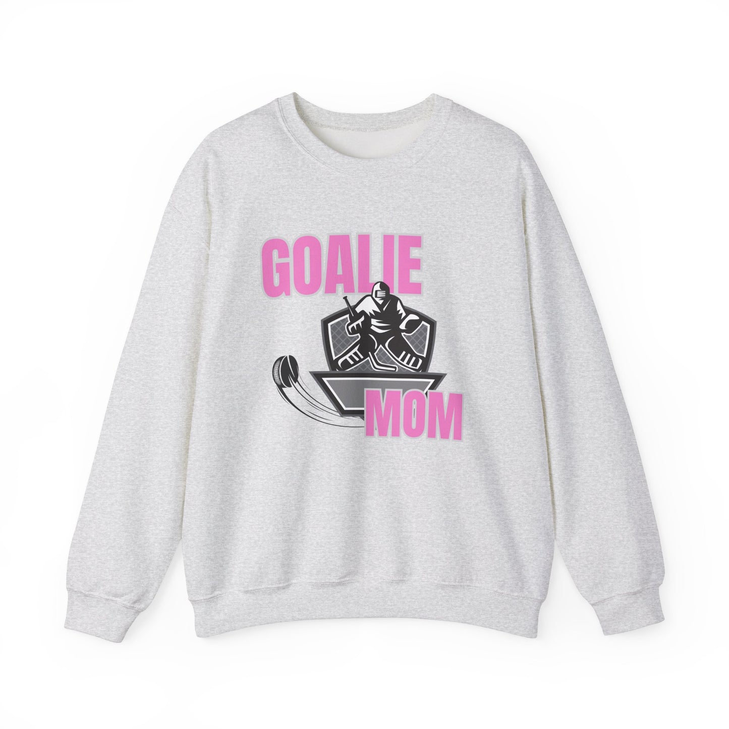 Goalie Mom Crewneck Sweatshirt | Cozy Hockey Apparel