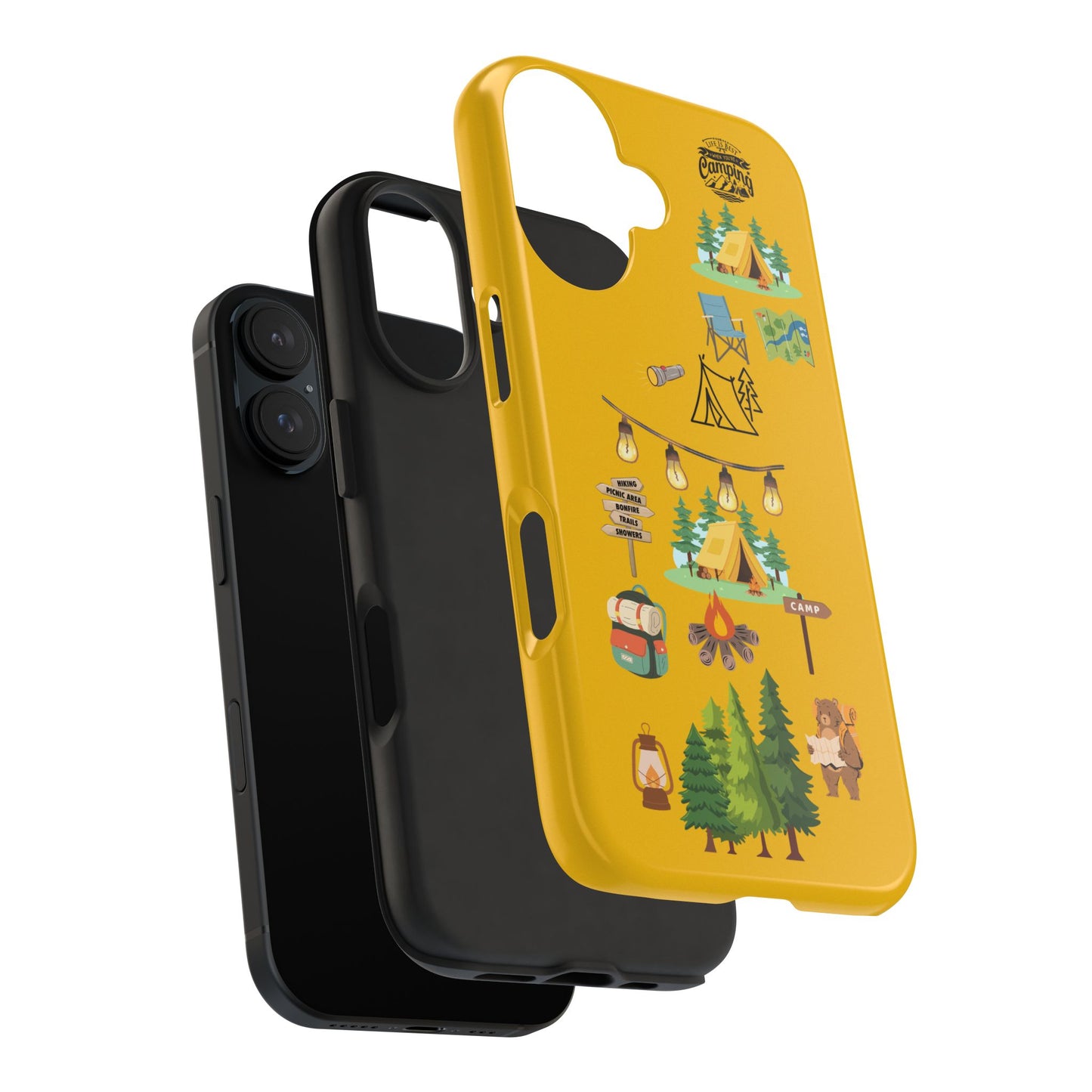 Adventure Vibe Tough Phone Case with Nature Designs