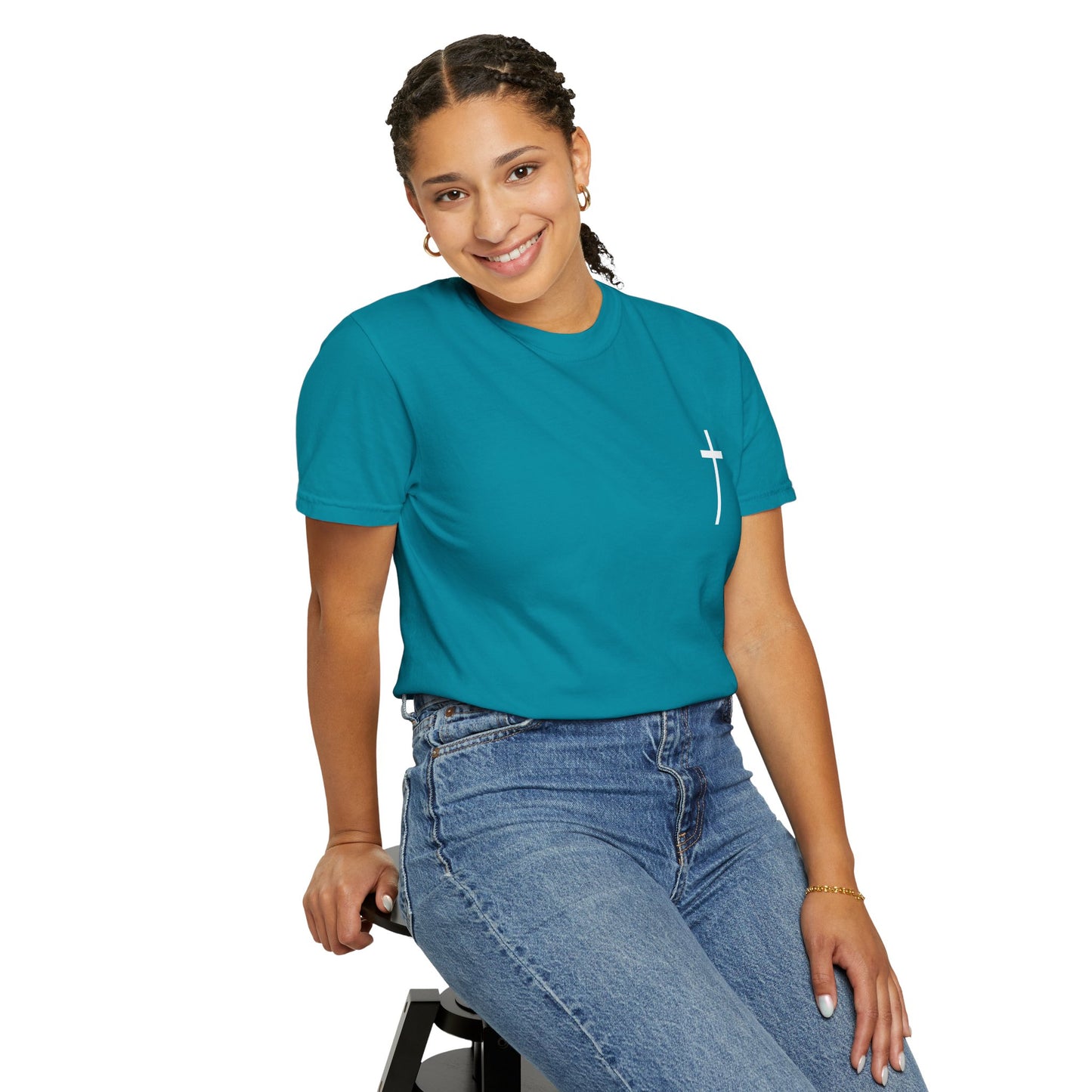 Trust in the Lord Design Unisex Garment-Dyed T-shirt