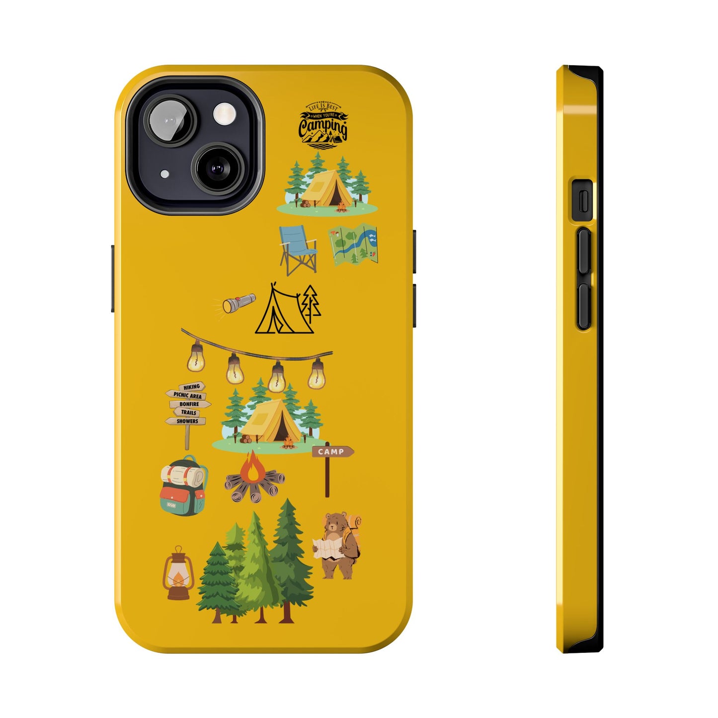 Adventure Vibe Tough Phone Case with Nature Designs