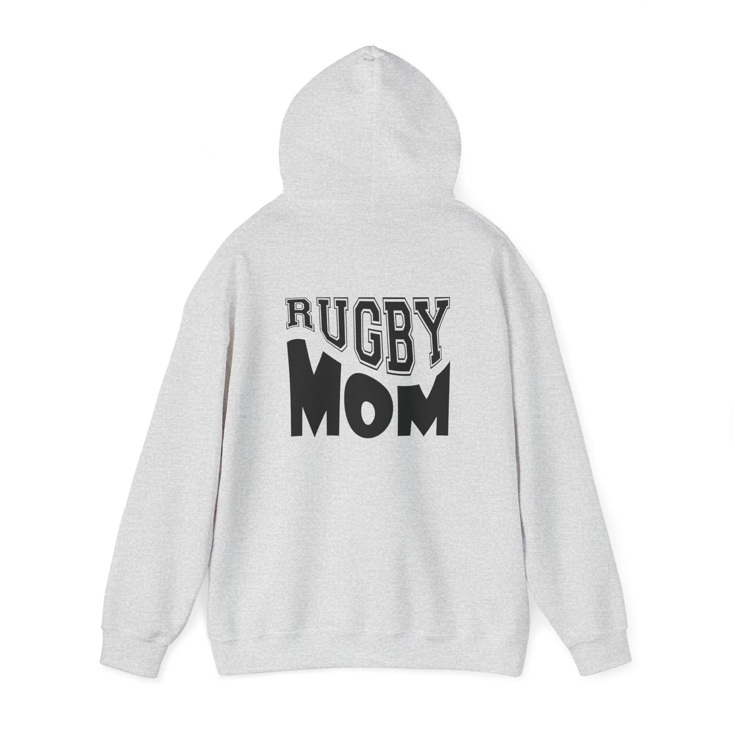 **CUSTOM**** Rugby Mom Unisex Heavy Blend Hooded Sweatshirt - Cozy and Stylish