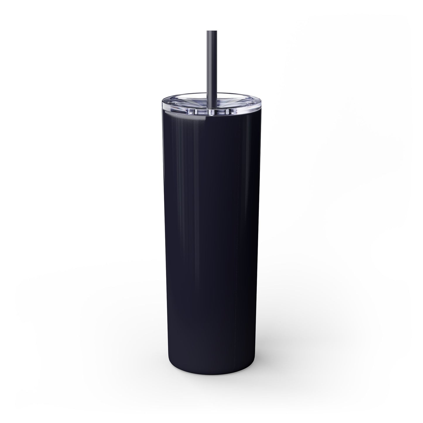 Wrestling-Themed 20oz Skinny Tumbler with Straw - Perfect for Sports Lovers