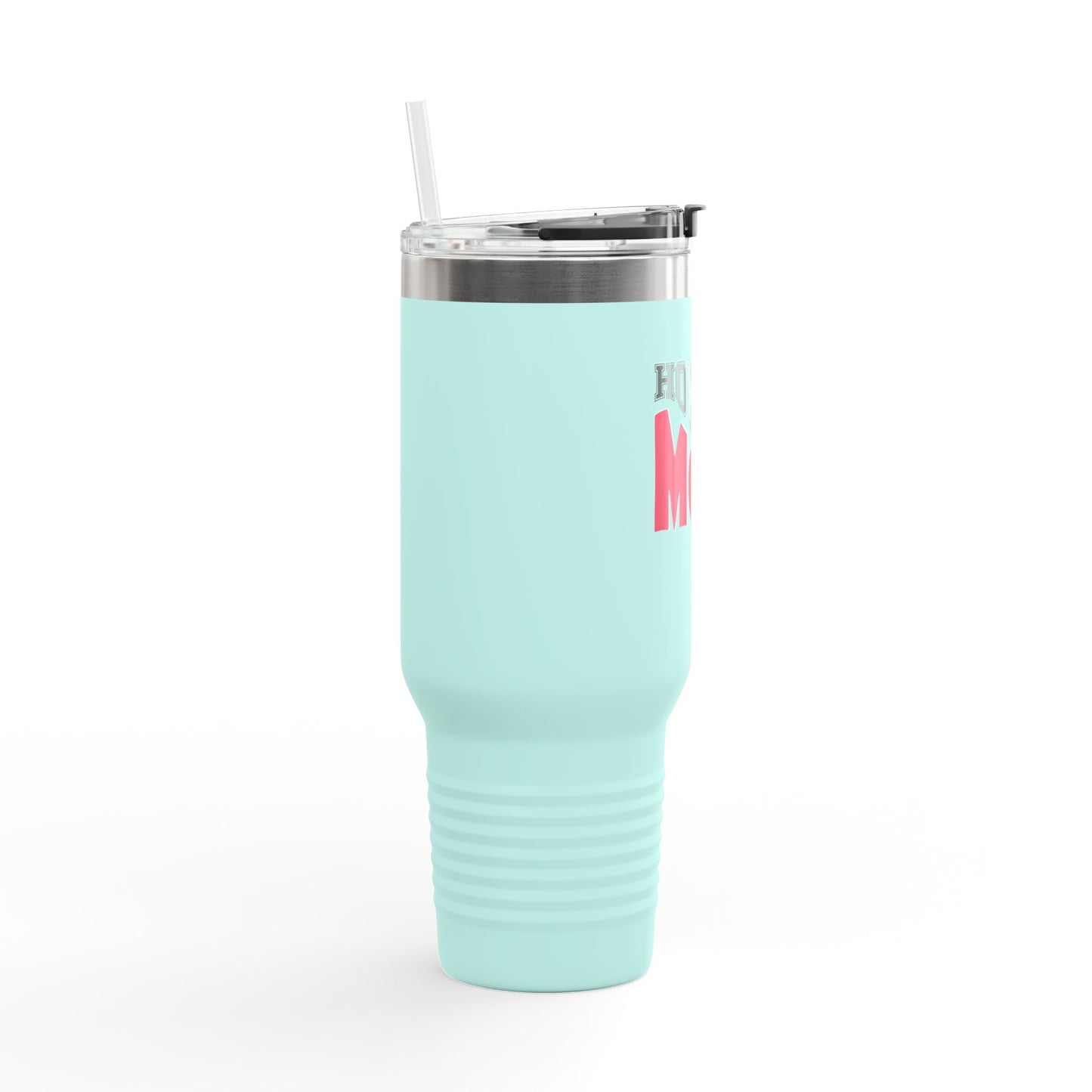 Hockey Mom Insulated Travel Mug | 40oz Coffee Cup for Sporty Moms