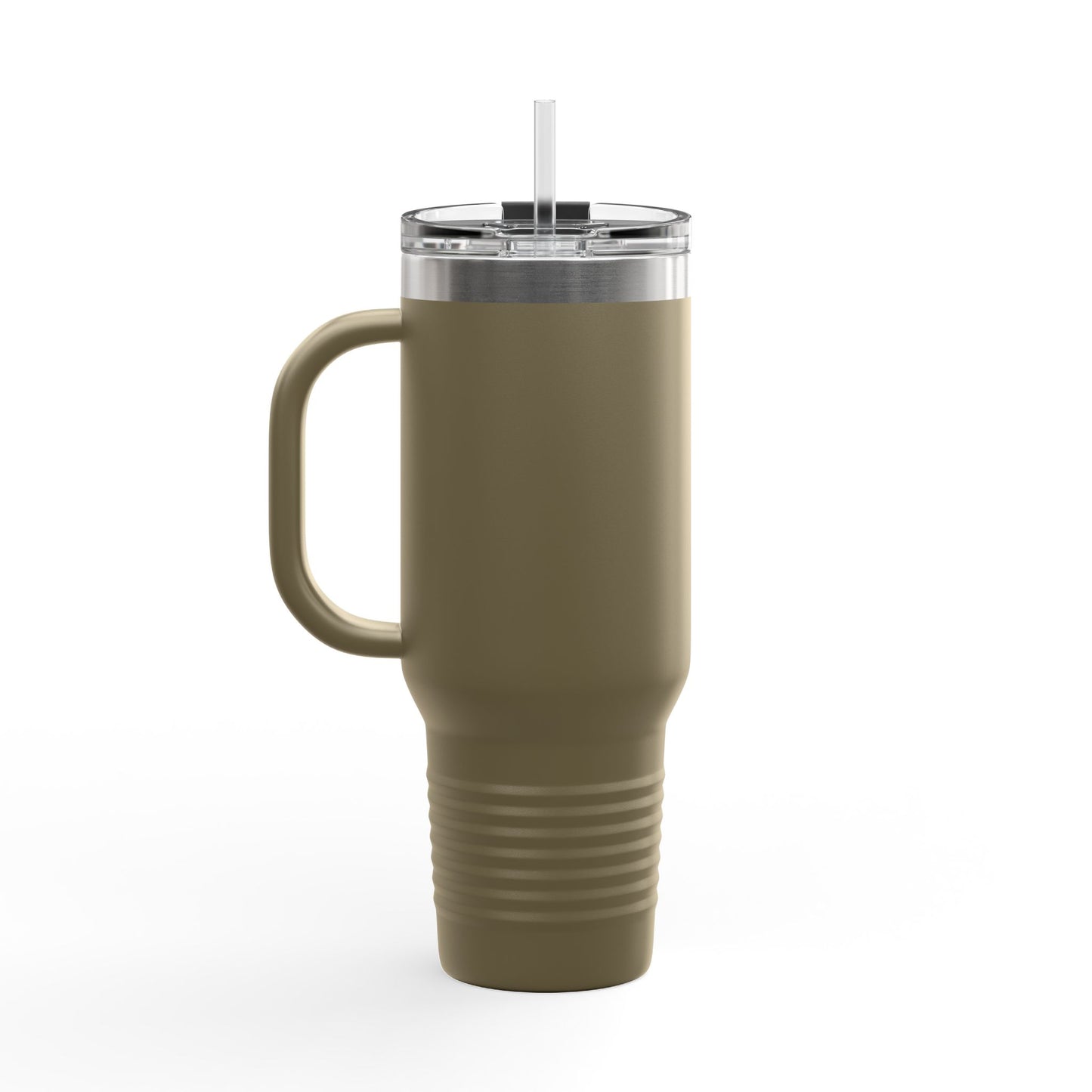 40oz Insulated Travel Mug - 'Man of Faith' Design for Adventurous Souls