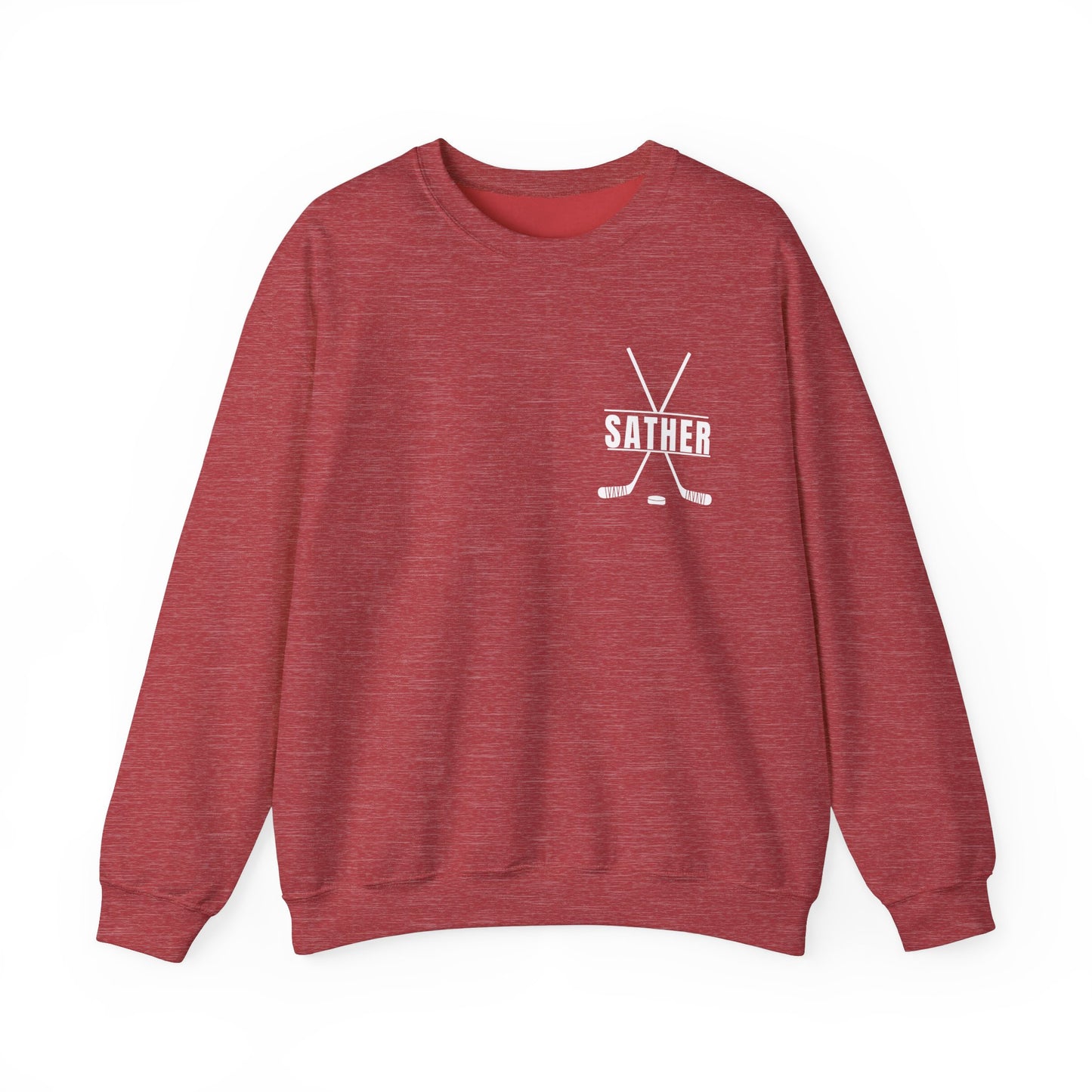 *** CUSTOM*** Unisex Heavy Blend™ Crewneck Sweatshirt - Hockey Rizz Up #47 Hockey Design