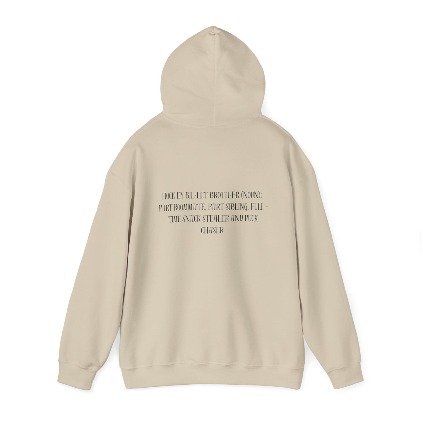 Hoodie - 'BILLET BRO.' with Sibling Definition for Comfort and Style