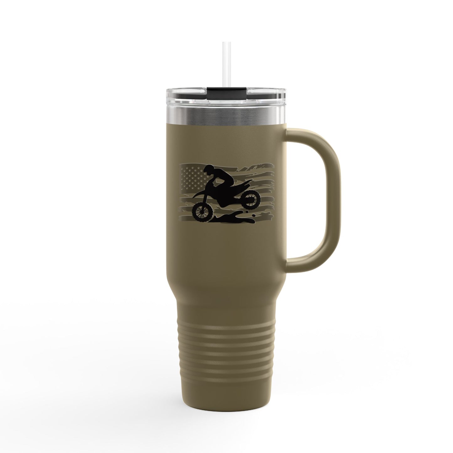 America Moto Insulated Travel Mug - 40oz