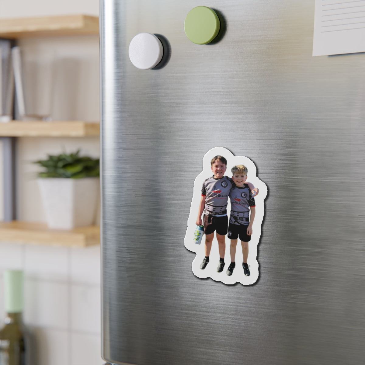 Personalized Die-Cut Magnets - Custom Photo Keepsakes for Celebrations & Memories