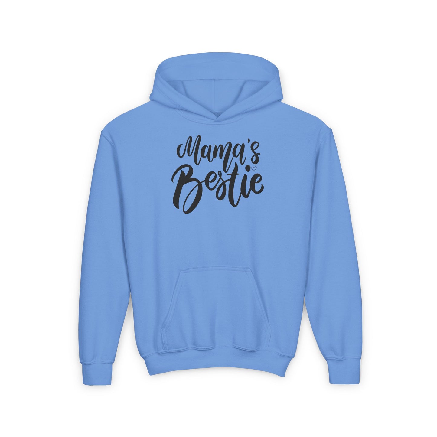 Youth Hoodie - "Mama's Bestie" Design - Cozy Gift for Kids