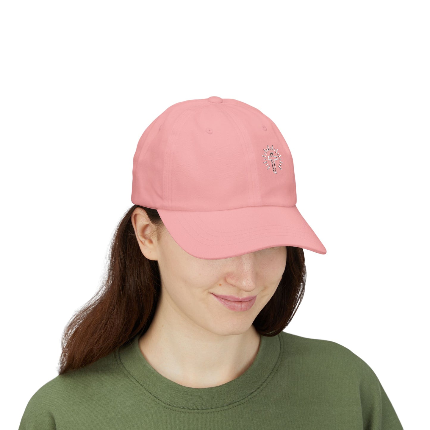 Inspirational Classic Cap with Cross Design