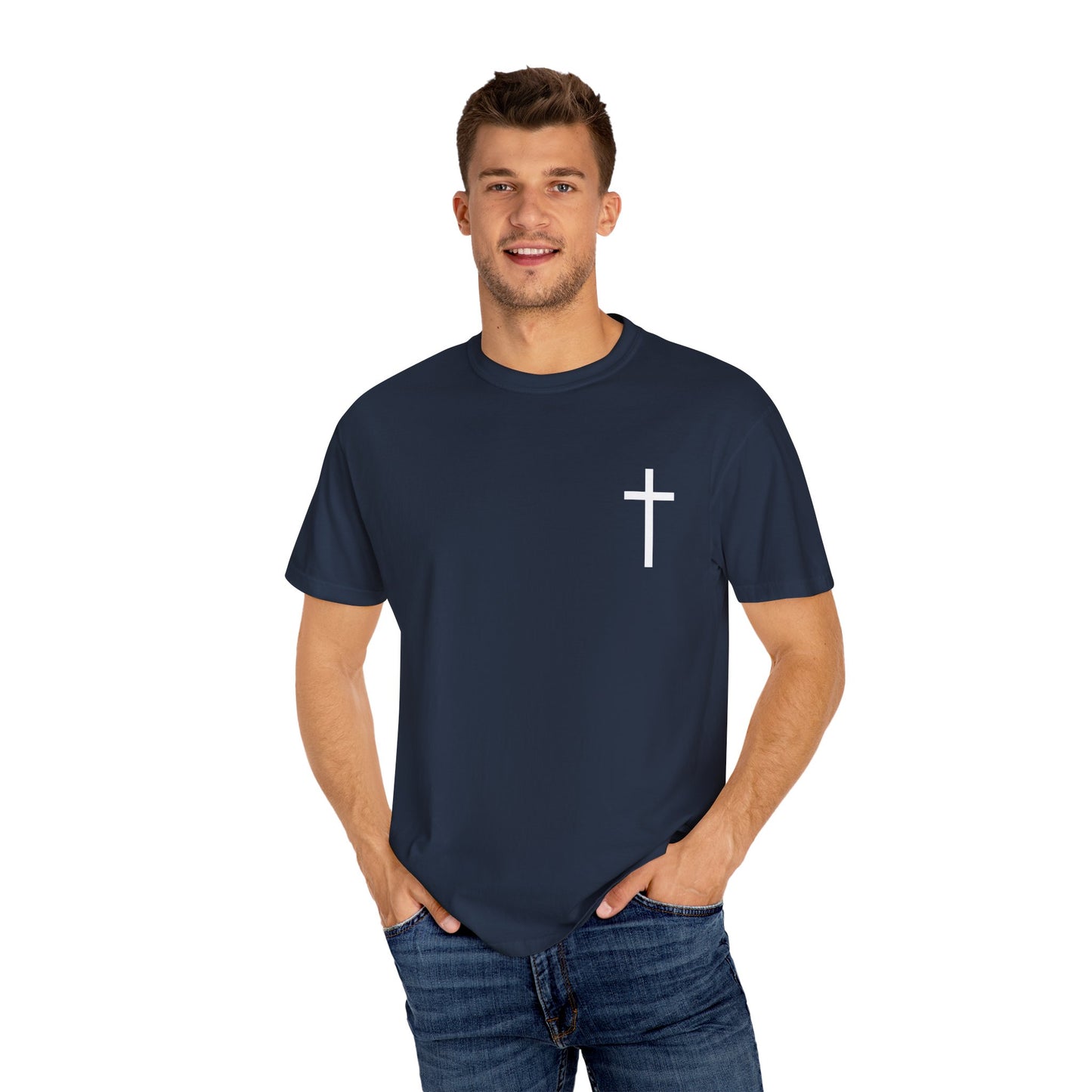 Trust in the Lord Design Unisex Garment-Dyed T-shirt