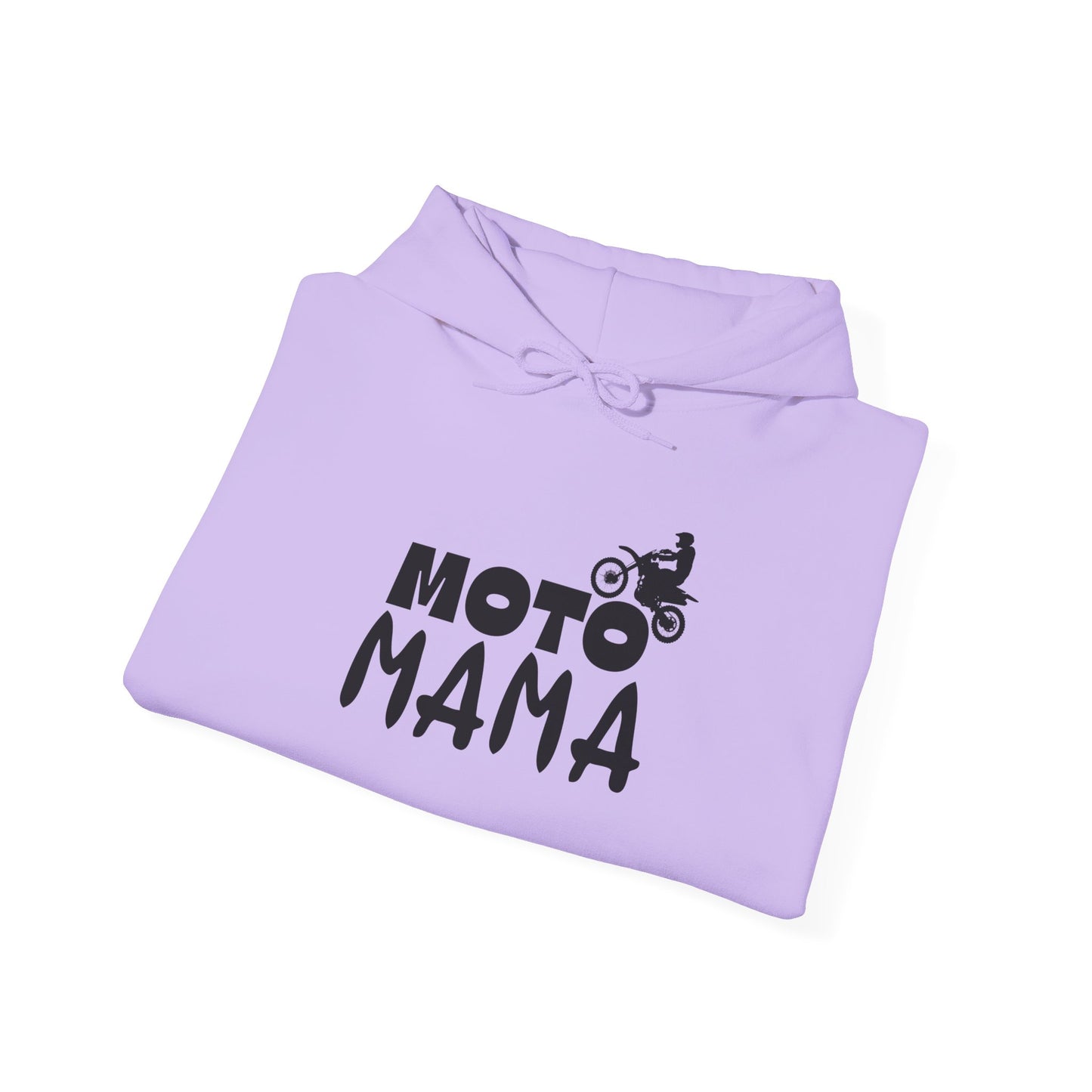 Moto Mama Hoodie | Unisex Heavy Blend Sweatshirt | Perfect for Motorcycle Enthusiasts