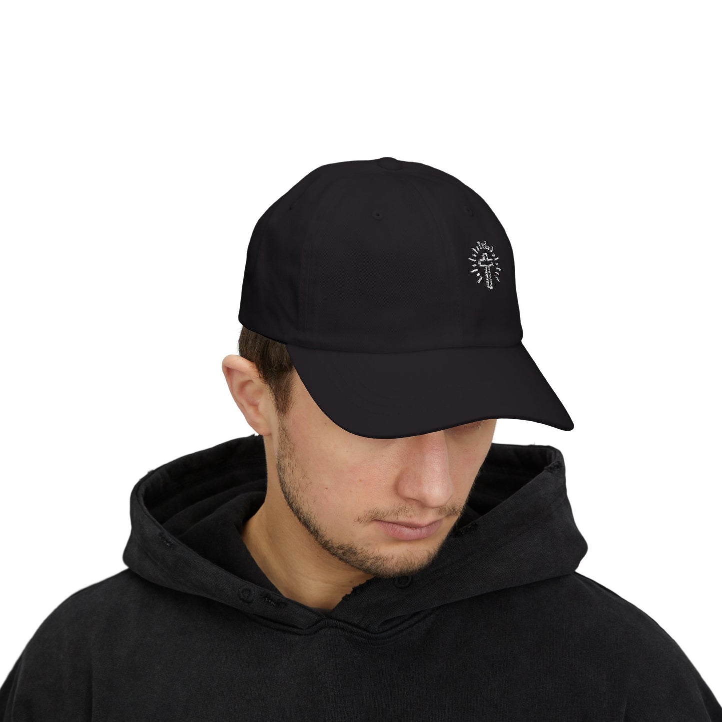 Inspirational Classic Cap with Cross Design