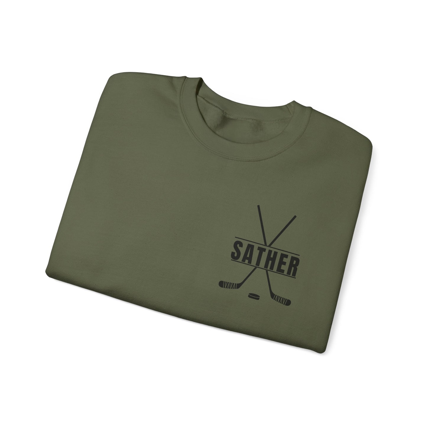 *** CUSTOM *** Unisex Heavy Blend™ Crewneck with Hockey Rizz Up Design
