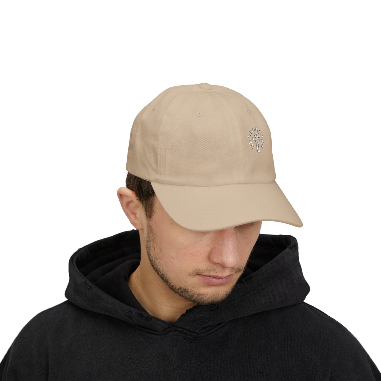 Inspirational Classic Cap with Cross Design