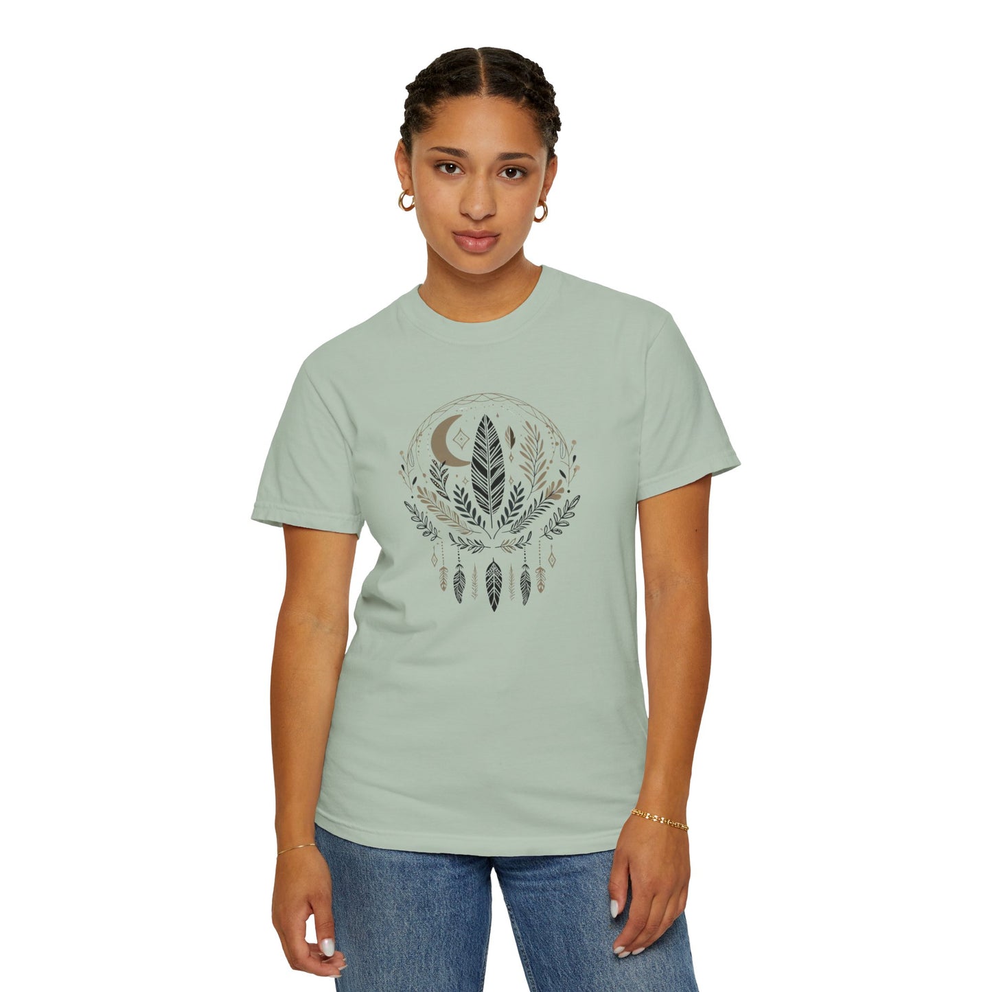Bohemian Dreamcatcher T-Shirt - Unisex Garment-Dyed Tee