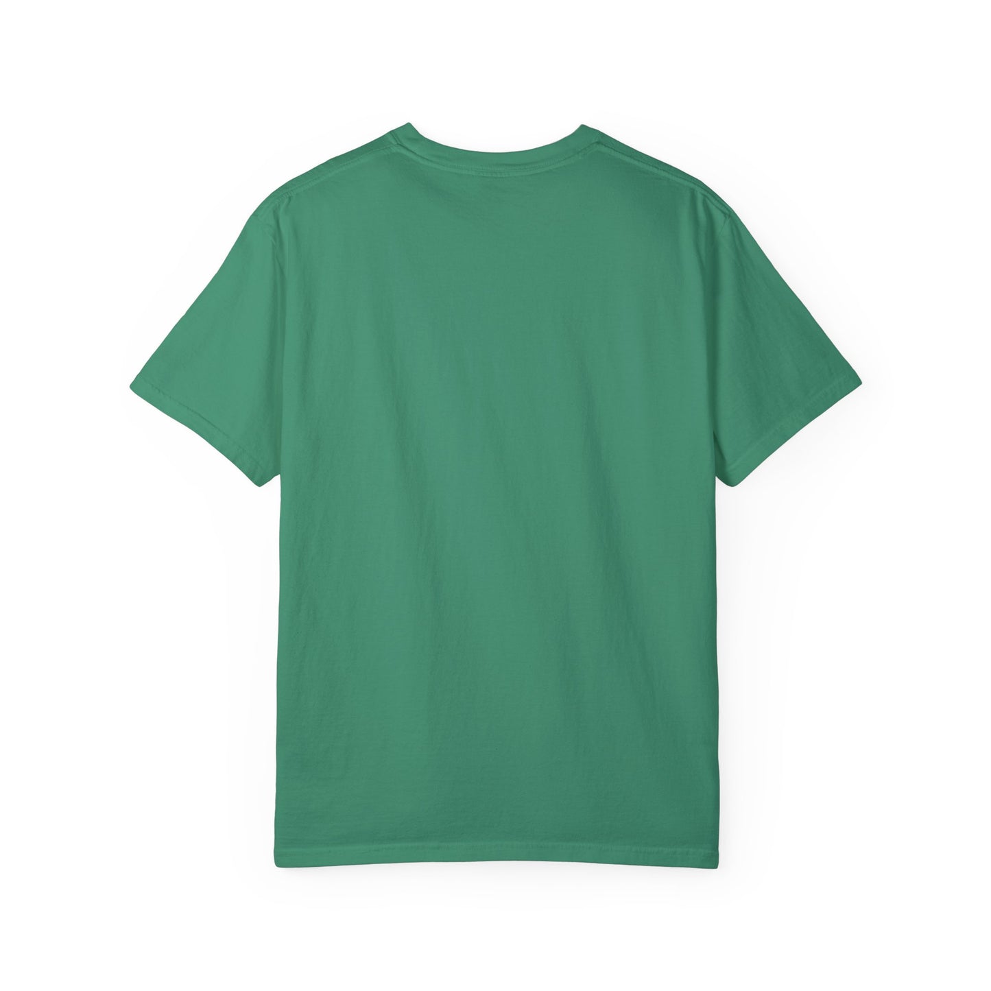 Minimalist Unisex Garment-Dyed T-Shirt with Cross Design