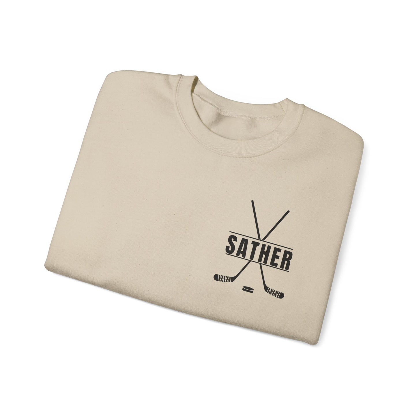 *** CUSTOM *** Unisex Heavy Blend™ Crewneck with Hockey Rizz Up Design
