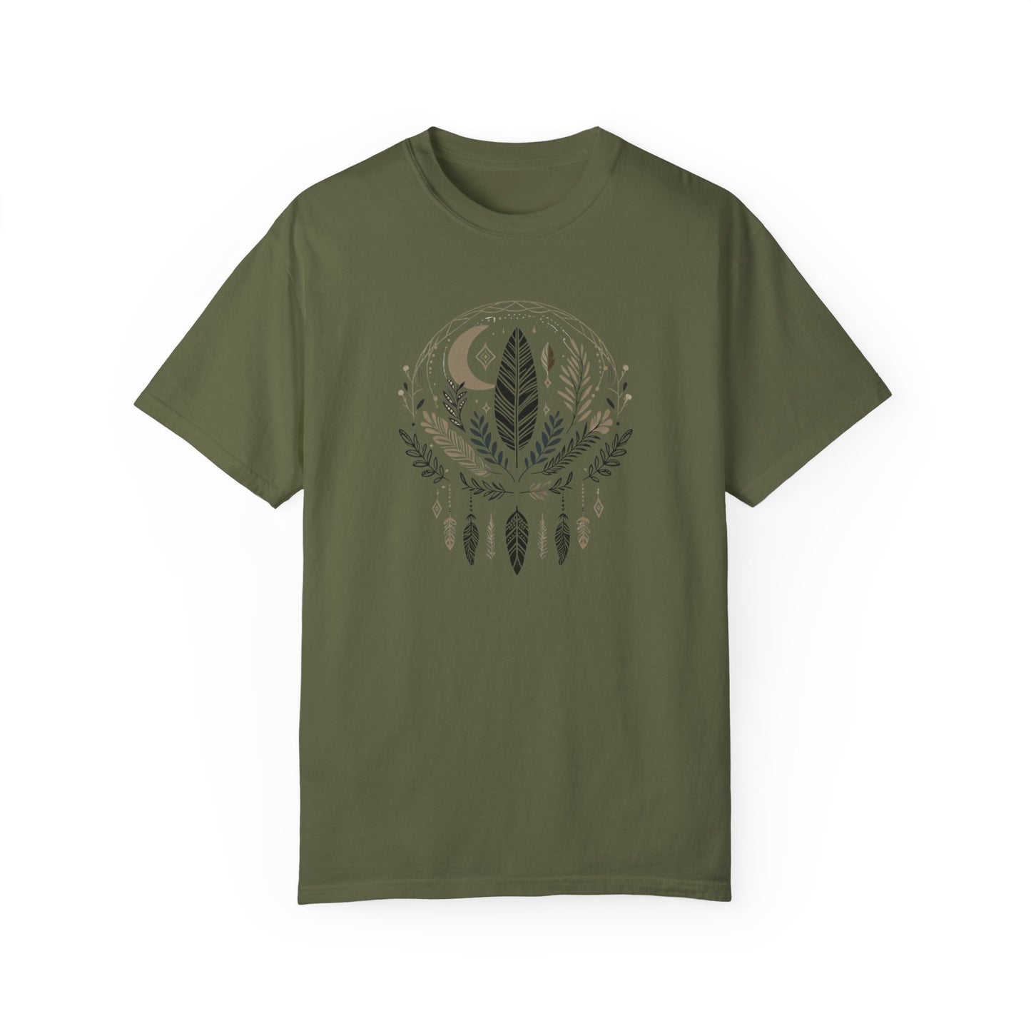 Bohemian Dreamcatcher T-Shirt - Unisex Garment-Dyed Tee