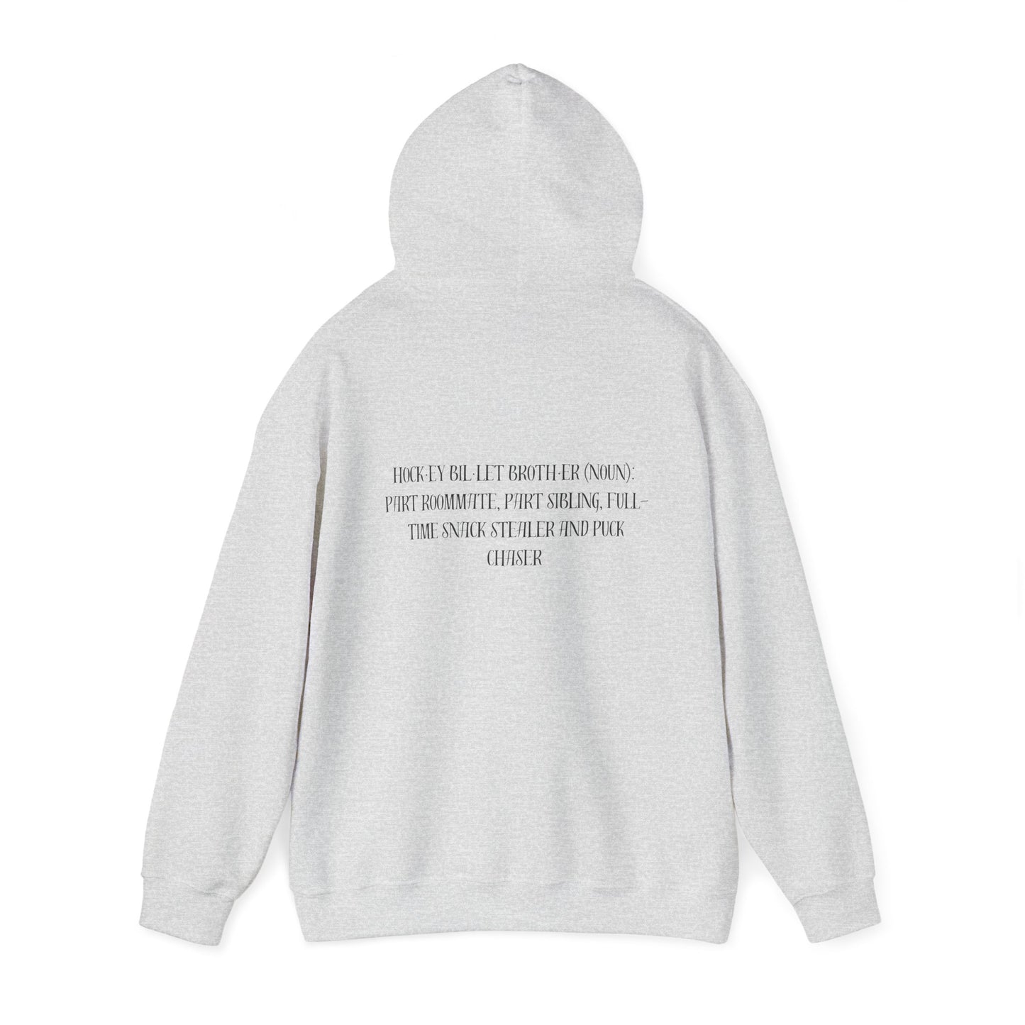Hoodie - 'BILLET BRO.' with Sibling Definition for Comfort and Style
