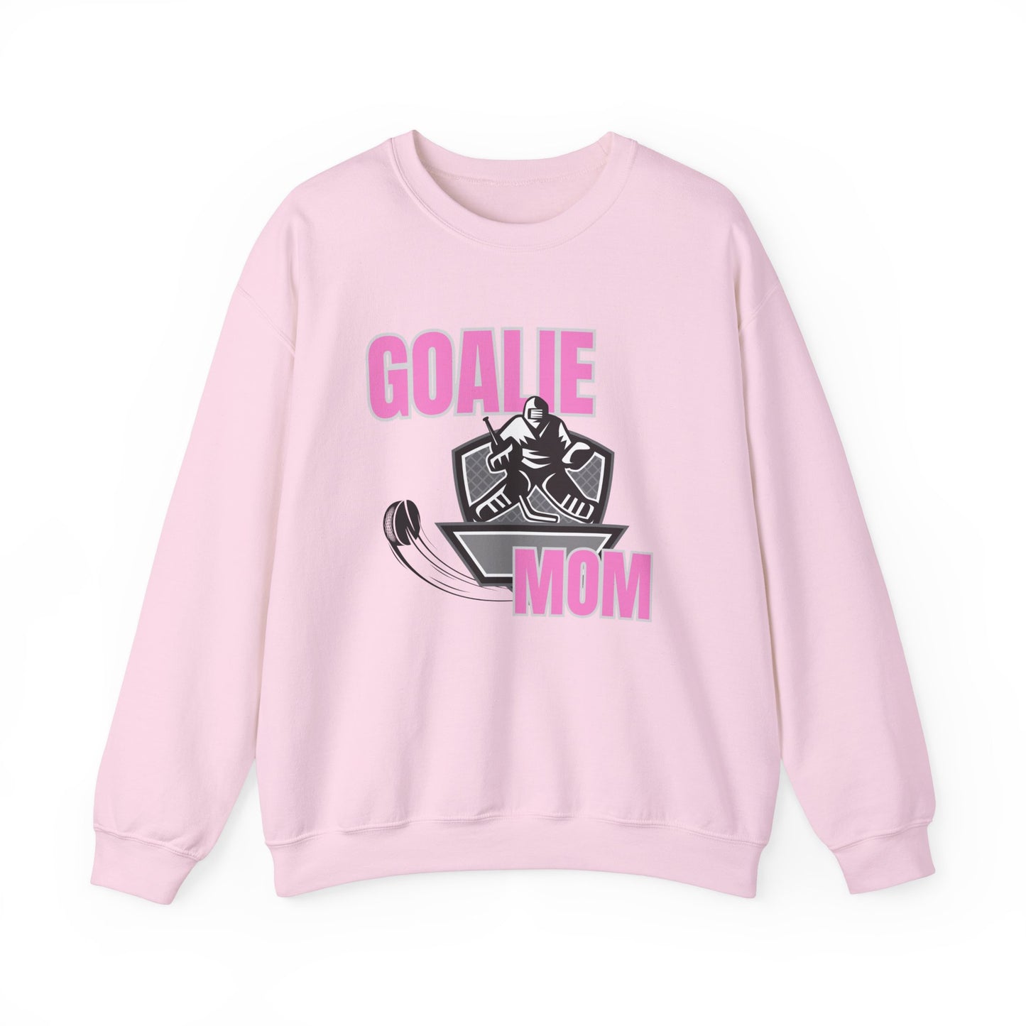 Goalie Mom Crewneck Sweatshirt | Cozy Hockey Apparel