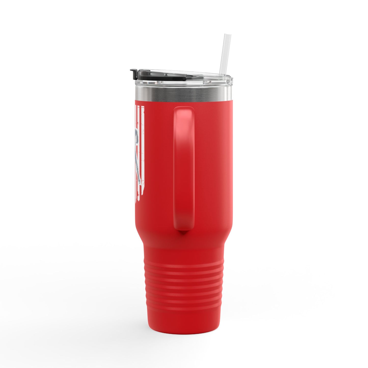 ***CUSTOM*** Patriotic Insulated Travel Mug - 40oz with Vintage Design for Sports Enthusiasts