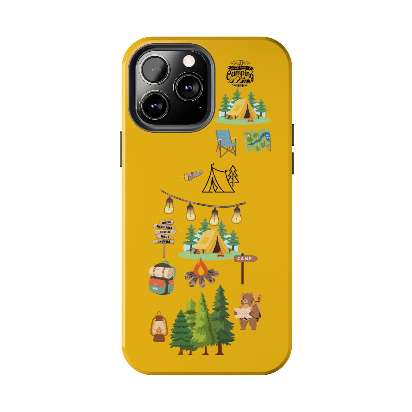 Adventure Vibe Tough Phone Case with Nature Designs