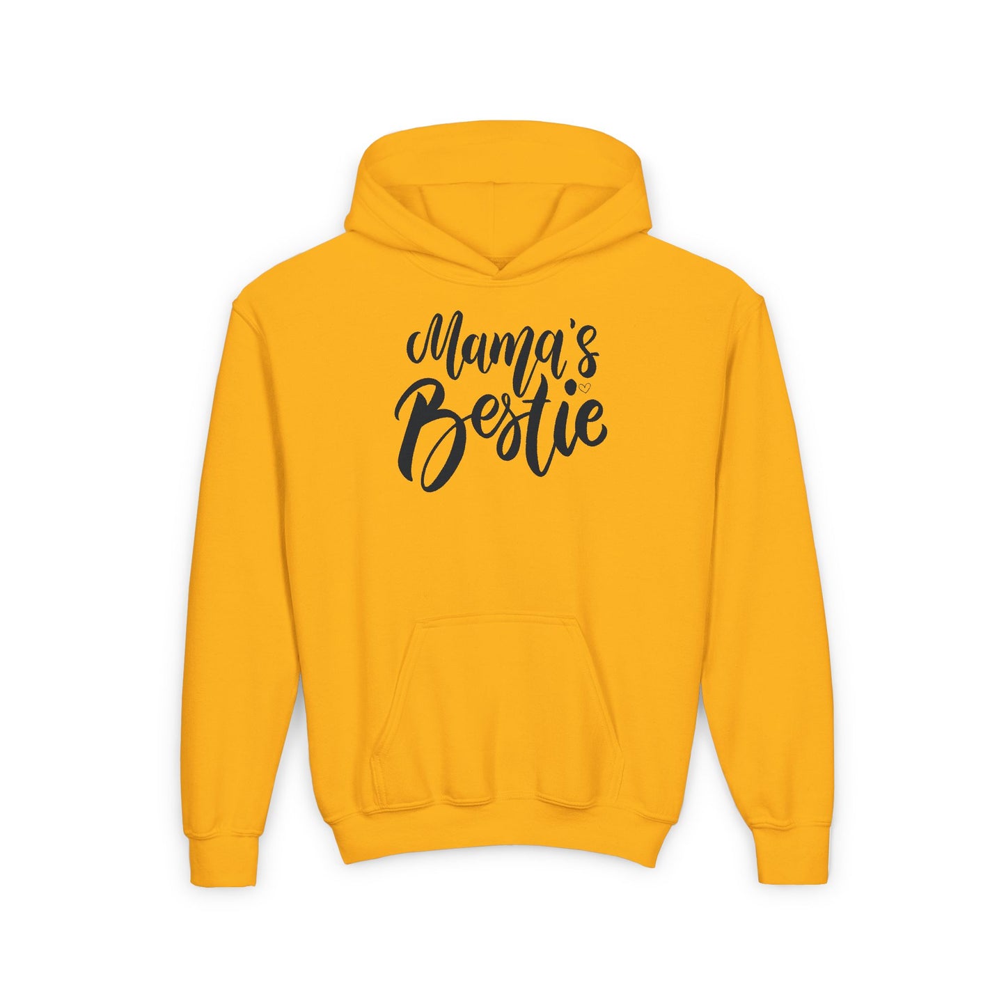 Youth Hoodie - "Mama's Bestie" Design - Cozy Gift for Kids
