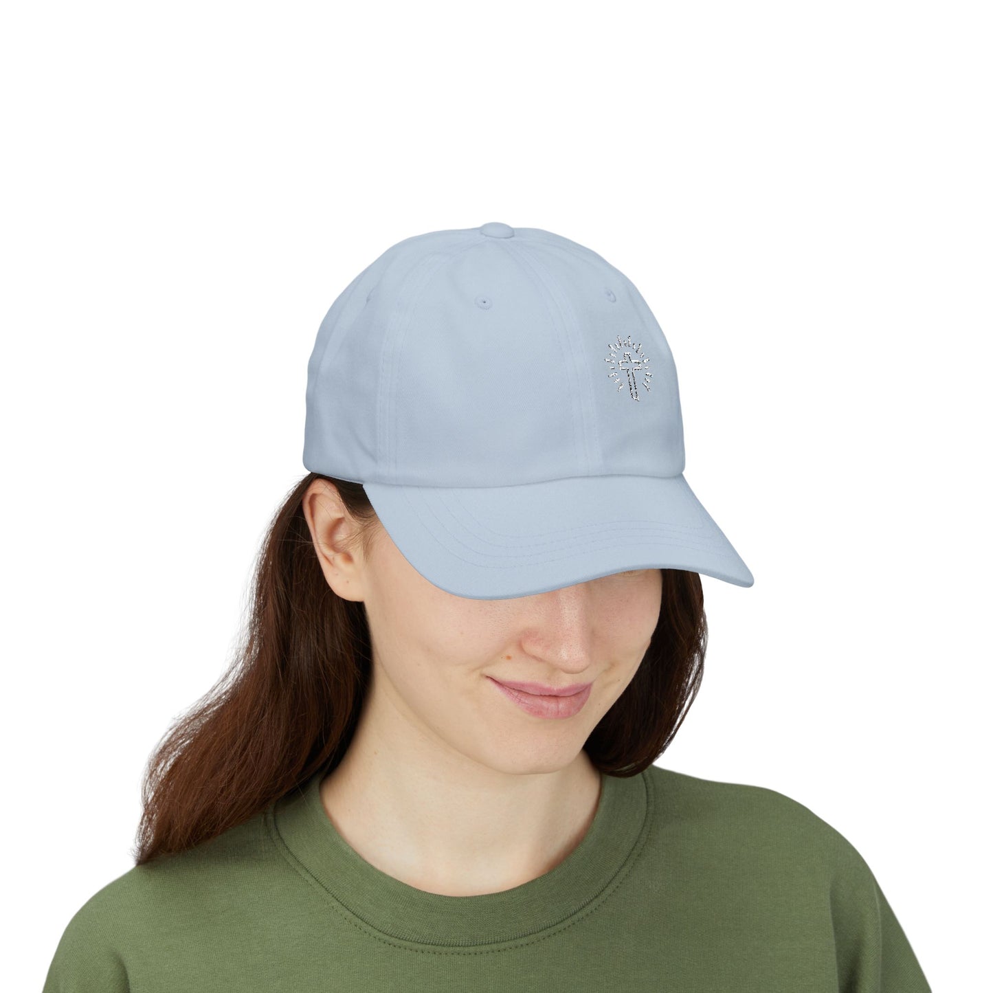 Inspirational Classic Cap with Cross Design