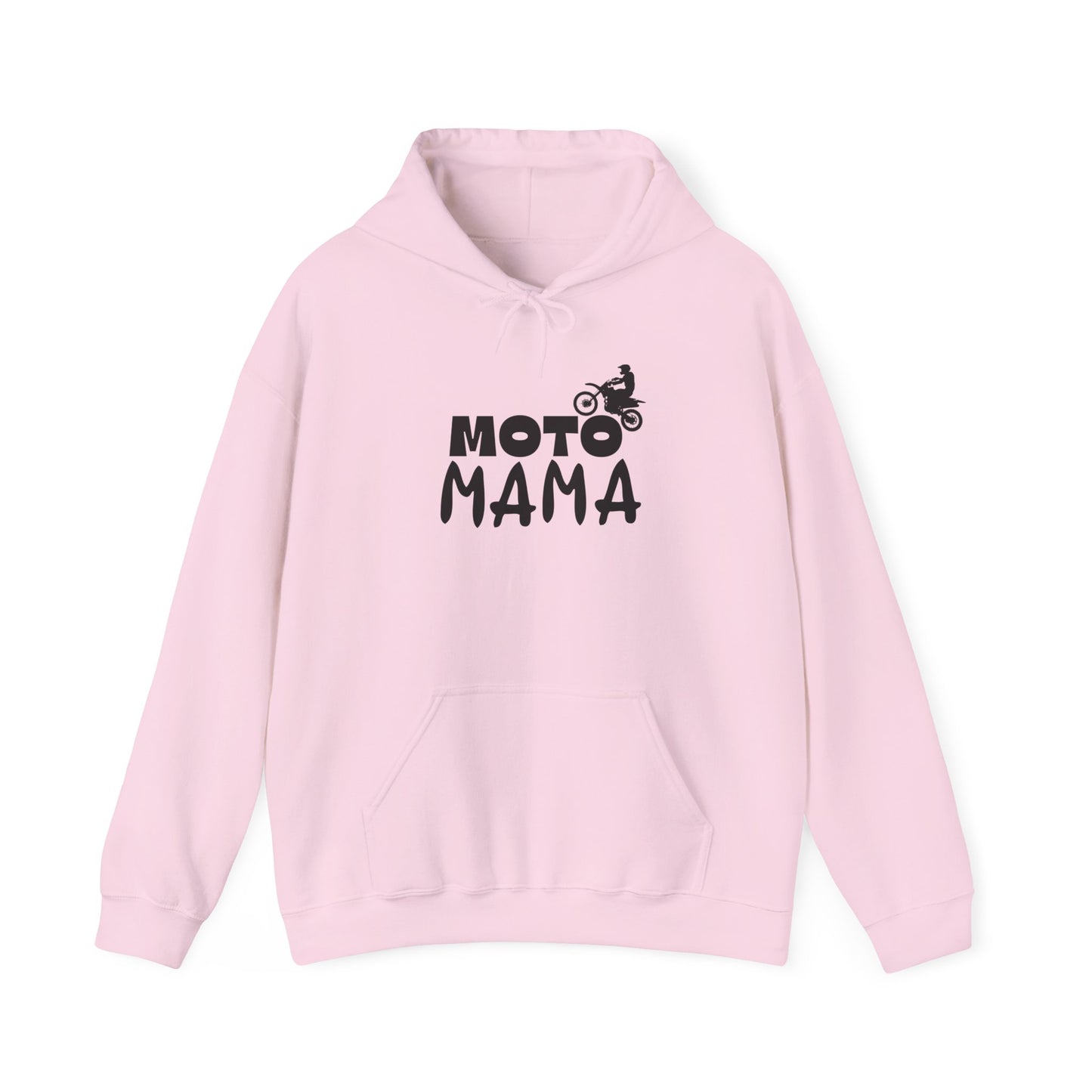 Moto Mama Hoodie | Unisex Heavy Blend Sweatshirt | Perfect for Motorcycle Enthusiasts