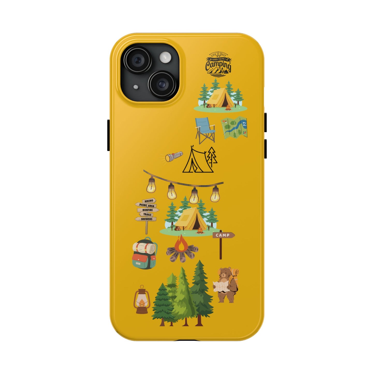 Adventure Vibe Tough Phone Case with Nature Designs