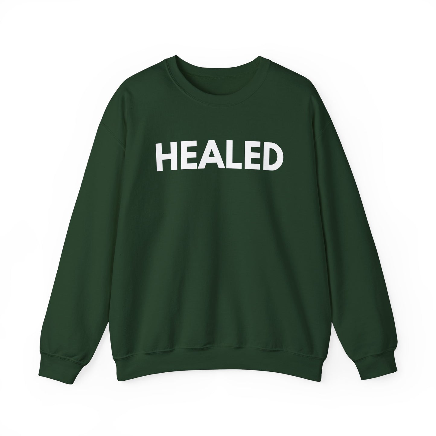 Healed Godly Unisex Heavy Blend™ Crewneck Sweatshirt - Perfect for Wellness and Self-Care