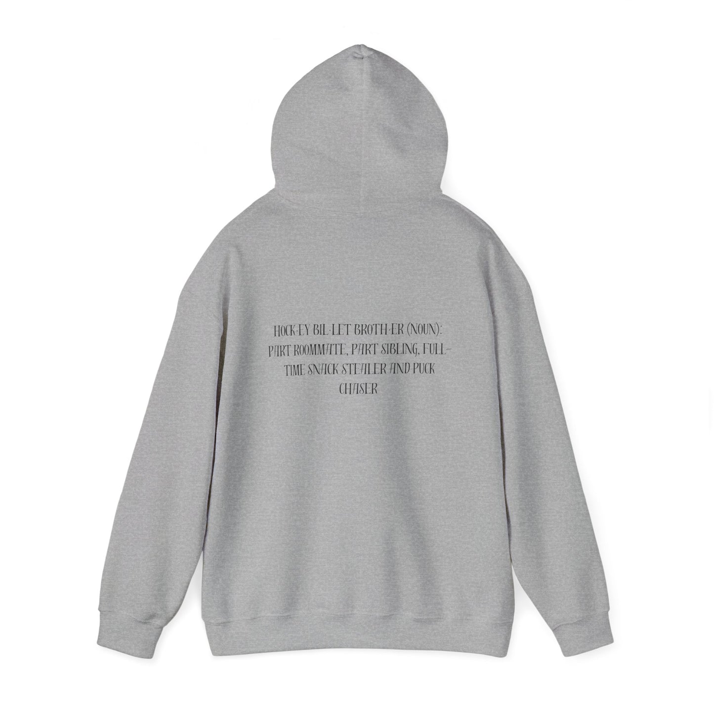 Hoodie - 'BILLET BRO.' with Sibling Definition for Comfort and Style