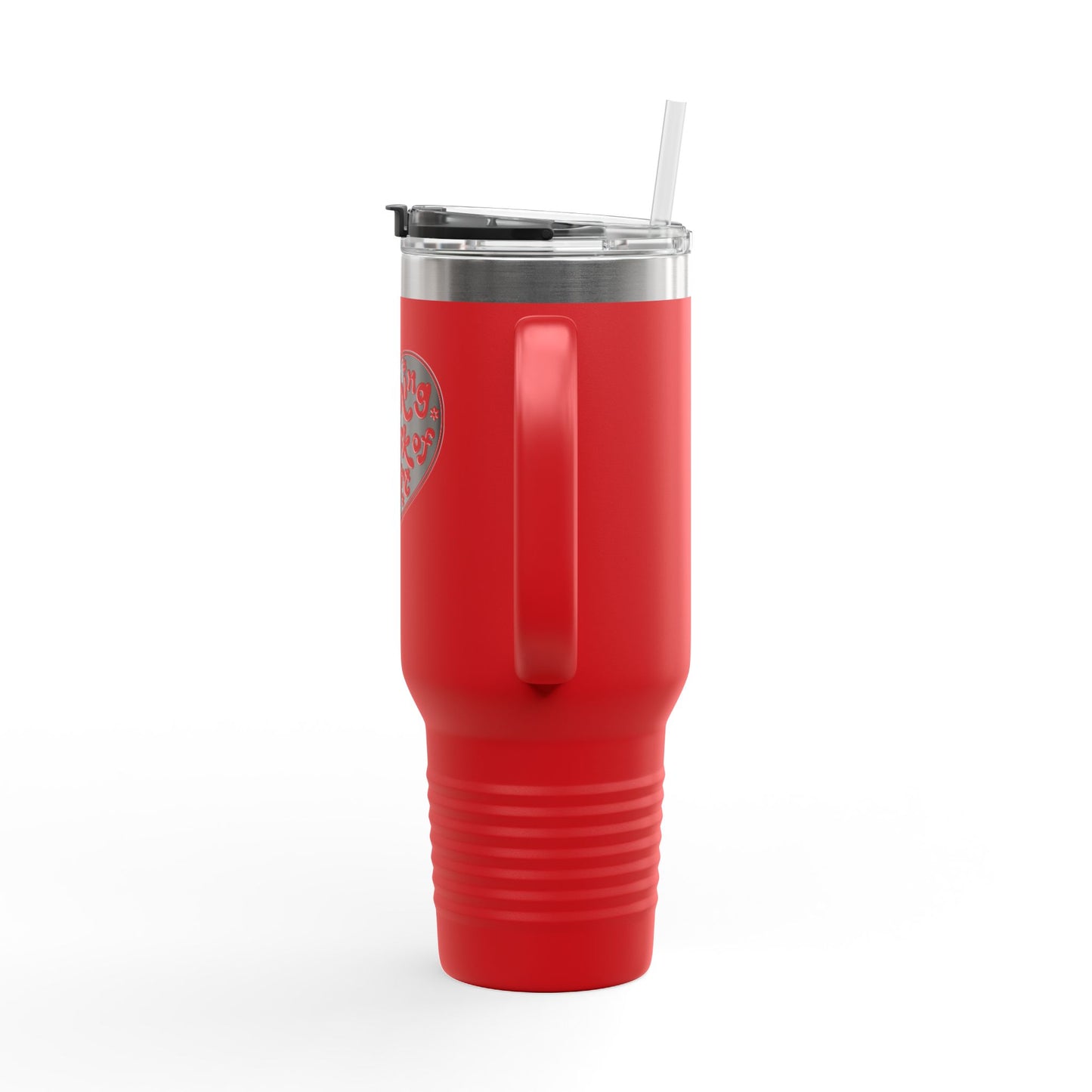 40oz Insulated Travel Mug – Teaching is a Work of Heart