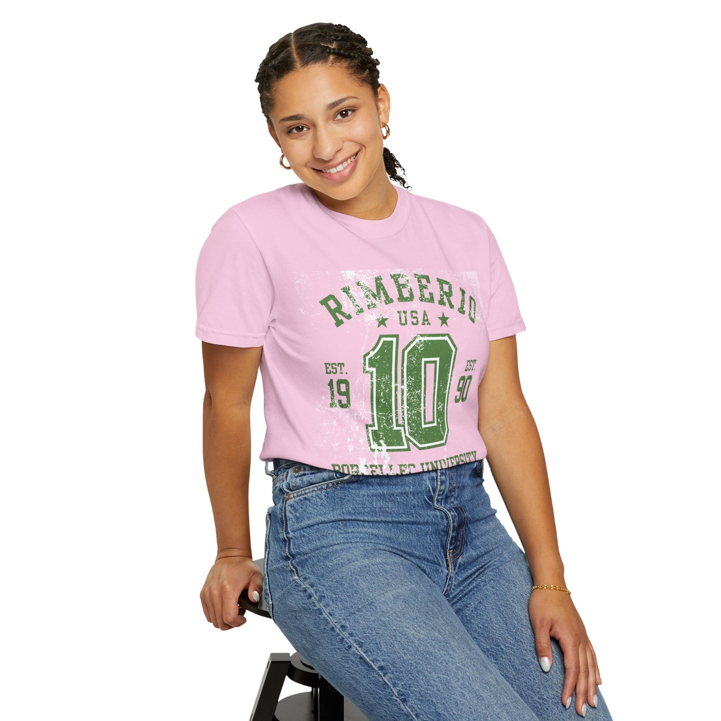 Vintage Varsity T-Shirt - RIMEERIO 10 BORELLEC UNIVERSITY Unisex