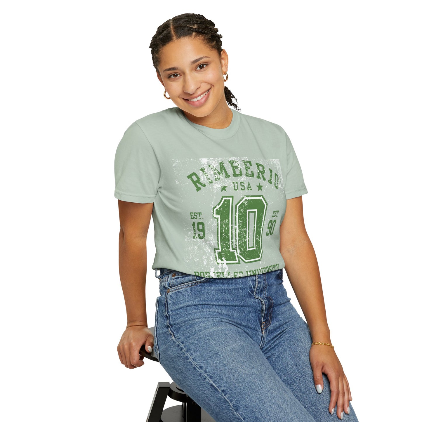 Vintage Varsity T-Shirt - RIMEERIO 10 BORELLEC UNIVERSITY Unisex