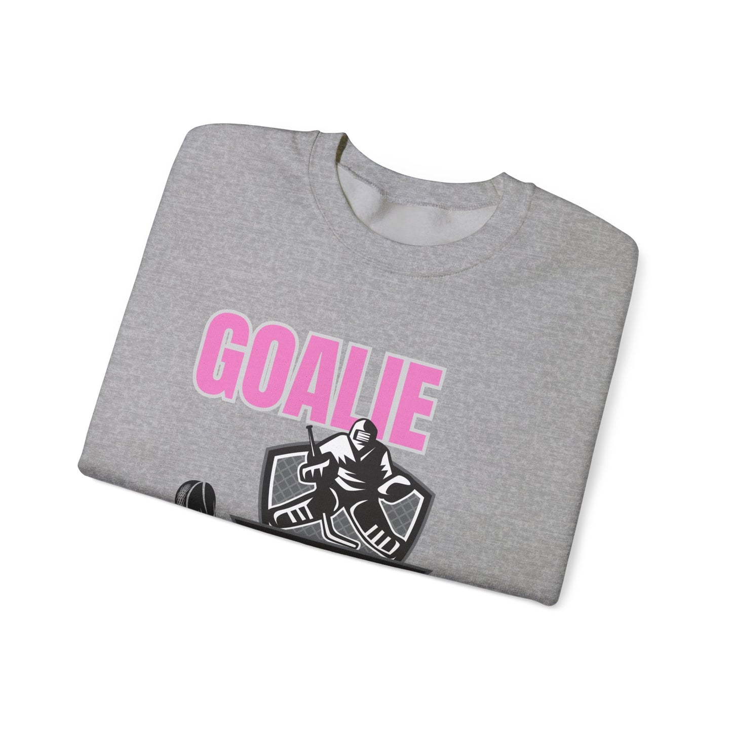 Goalie Mom Crewneck Sweatshirt | Cozy Hockey Apparel