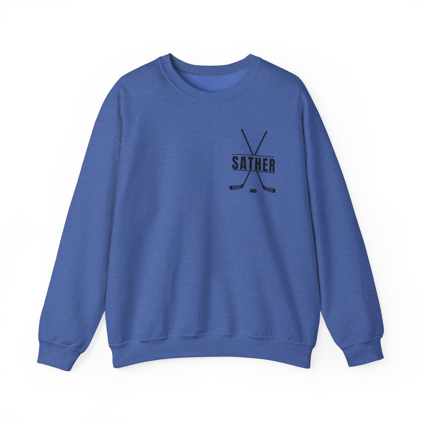 *** CUSTOM *** Unisex Heavy Blend™ Crewneck with Hockey Rizz Up Design