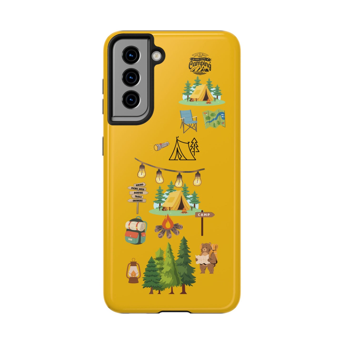 Adventure Vibe Tough Phone Case with Nature Designs