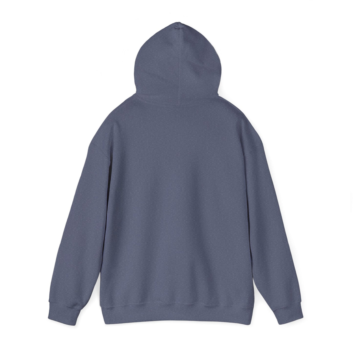 Unisex Heavy Blend™ Hooded Sweatshirt - Minimalist Design with Cross Logo