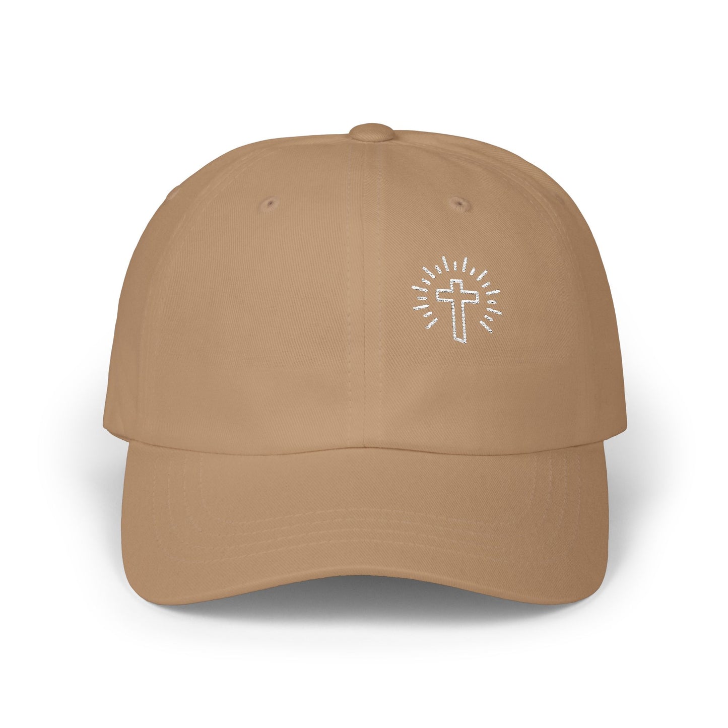Inspirational Classic Cap with Cross Design