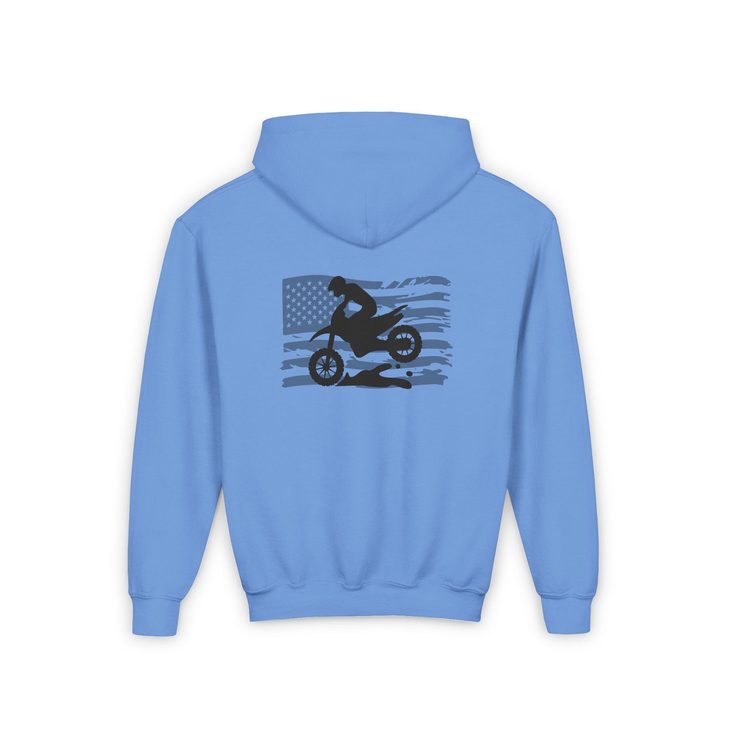 Youth Race Motocross Hoodie - Perfect for Young Riders & Racing Fans