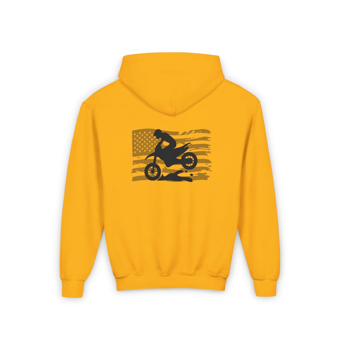 Youth Race Motocross Hoodie - Perfect for Young Riders & Racing Fans