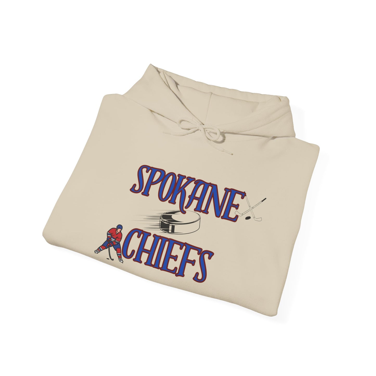 Spokane Chiefs Blue Hockey Sweatshirt - Got Chirps? Unisex Hoodie