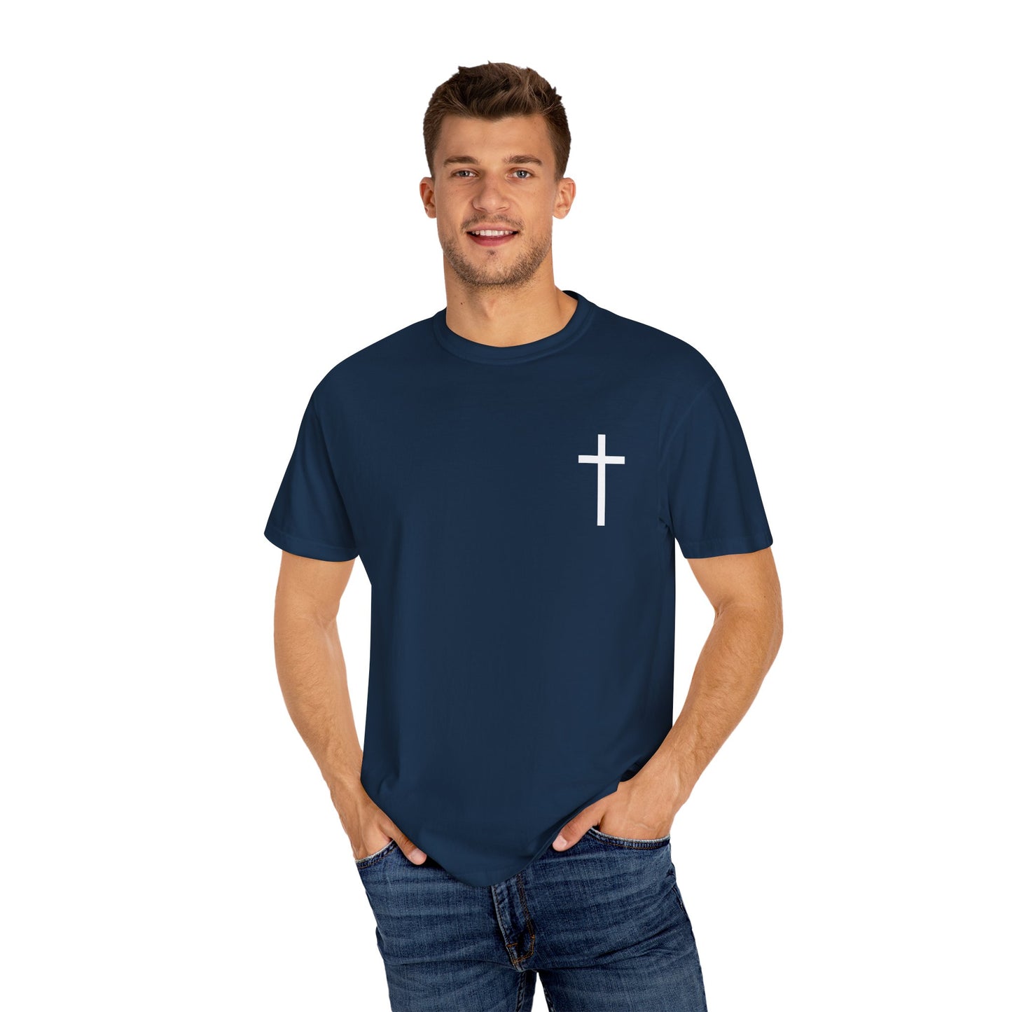 Trust in the Lord Design Unisex Garment-Dyed T-shirt