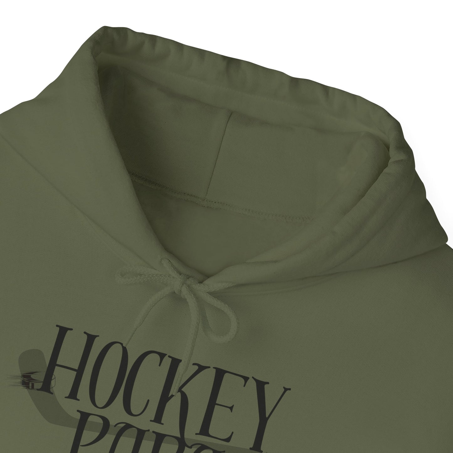 * Custom * Hockey Papa Hooded Sweatshirt - Unisex Heavy Blend