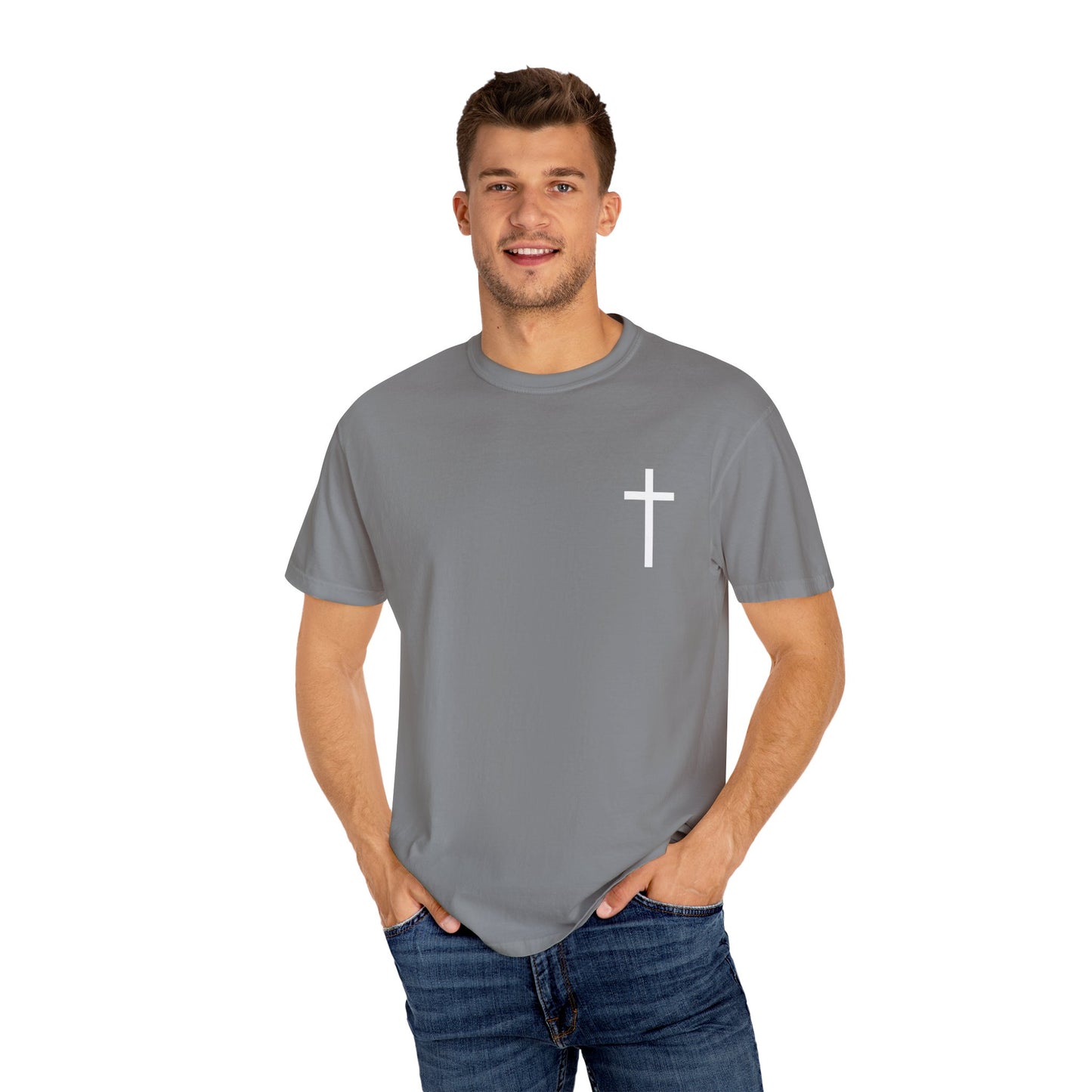 Trust in the Lord Design Unisex Garment-Dyed T-shirt