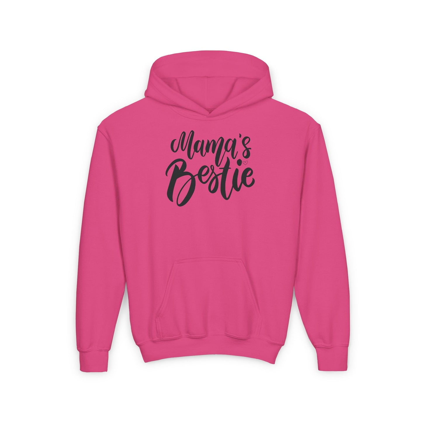 Youth Hoodie - "Mama's Bestie" Design - Cozy Gift for Kids
