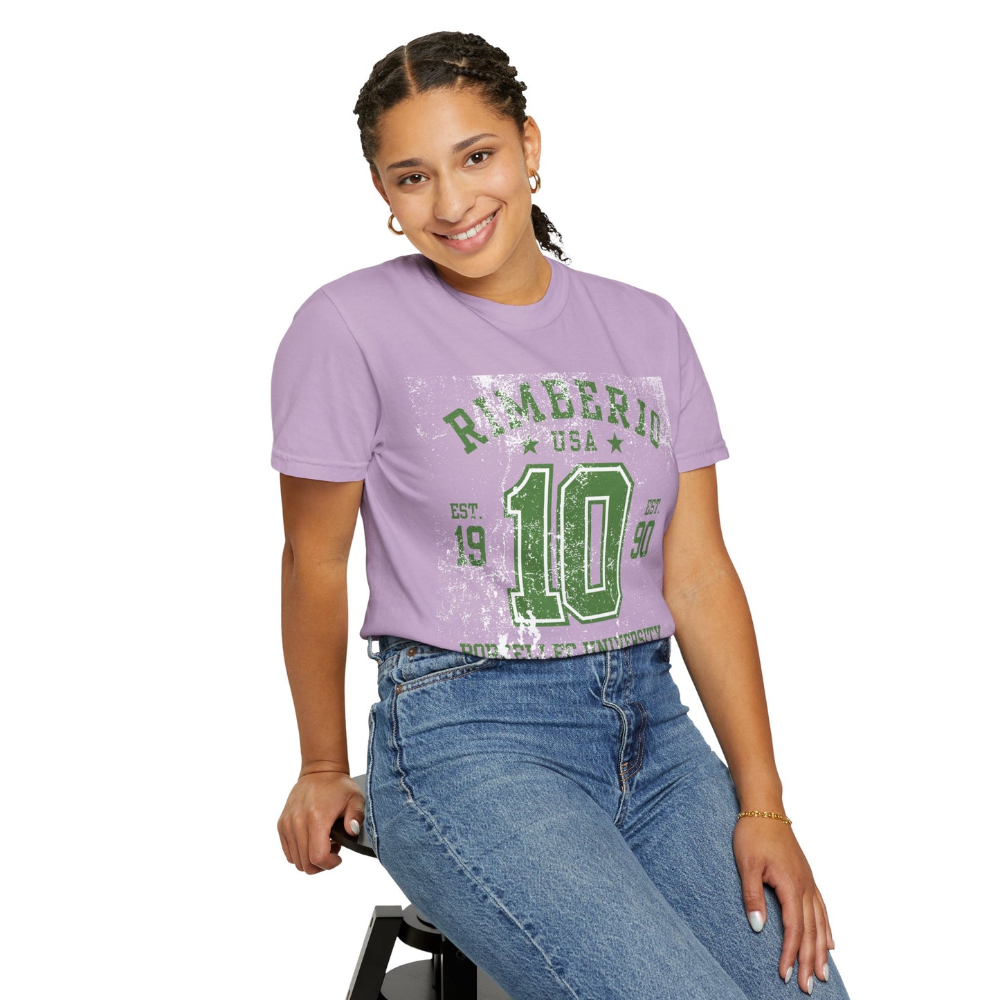 Vintage Varsity T-Shirt - RIMEERIO 10 BORELLEC UNIVERSITY Unisex